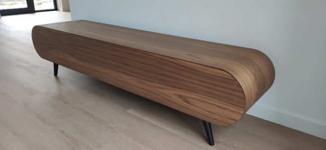tv meubel notenhout